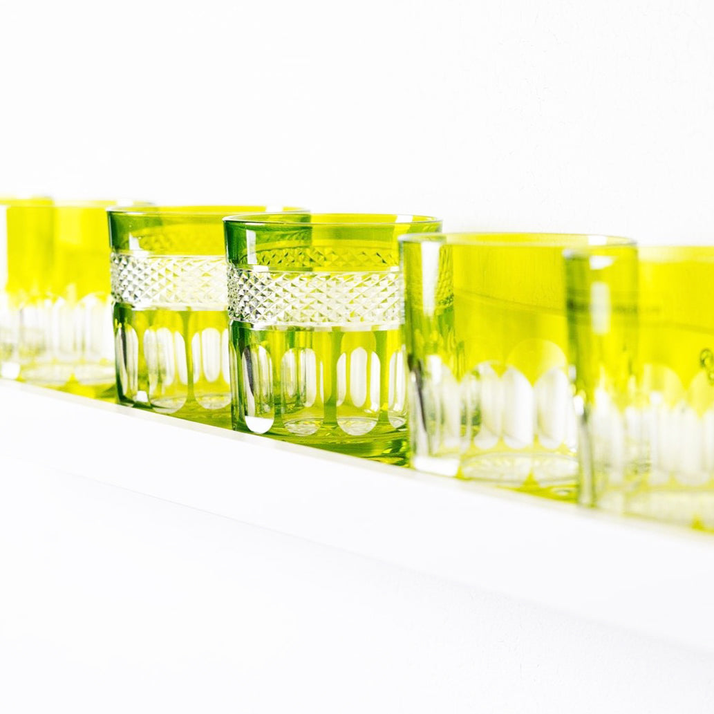 Kroj Crystal Tumblers - Set of 2 in Jablko Green