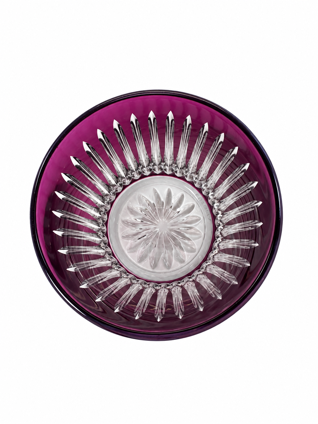 Linia Crystal Tumblers - Set of 2 in Plum
