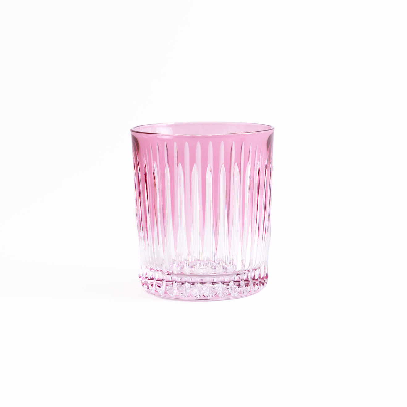 Linia Crystal Tumblers - Set of 2 in Rose