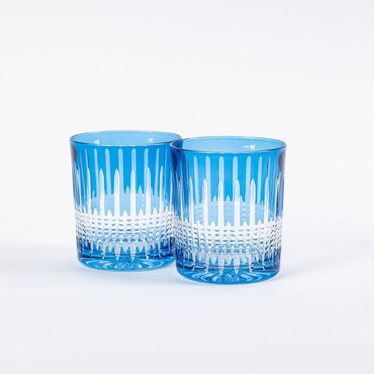 Miecz Crystal Tumblers - Set of 2 czuly blue