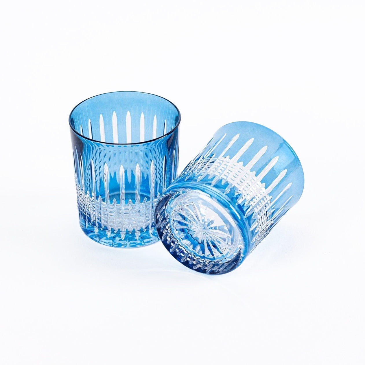Miecz Crystal Tumblers - Set of 2 czuly blue
