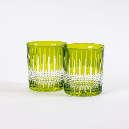Miecz Crystal Tumblers - Set of 2 jablko green