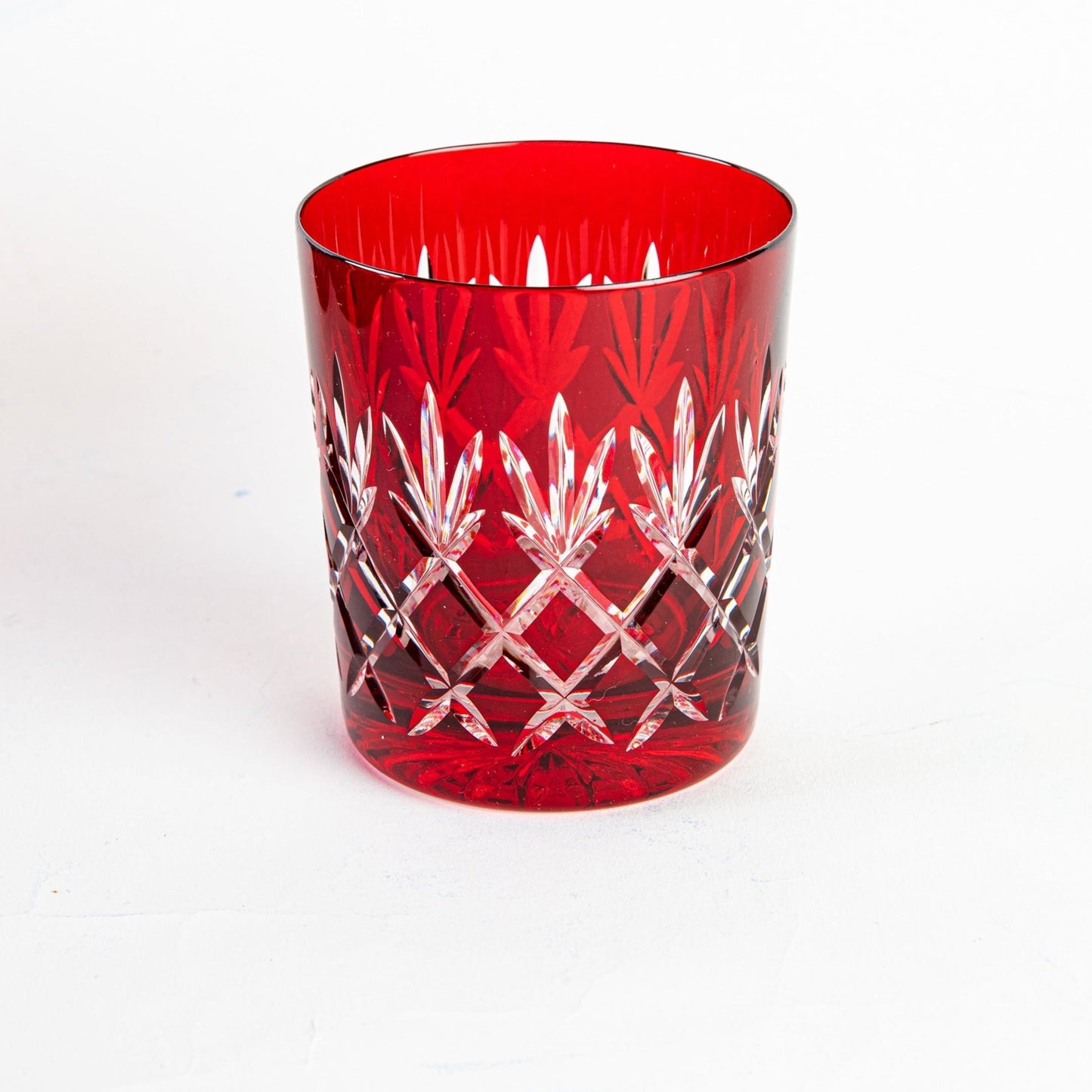 Koszyk Crystal Tumblers - Set of 2 in Red