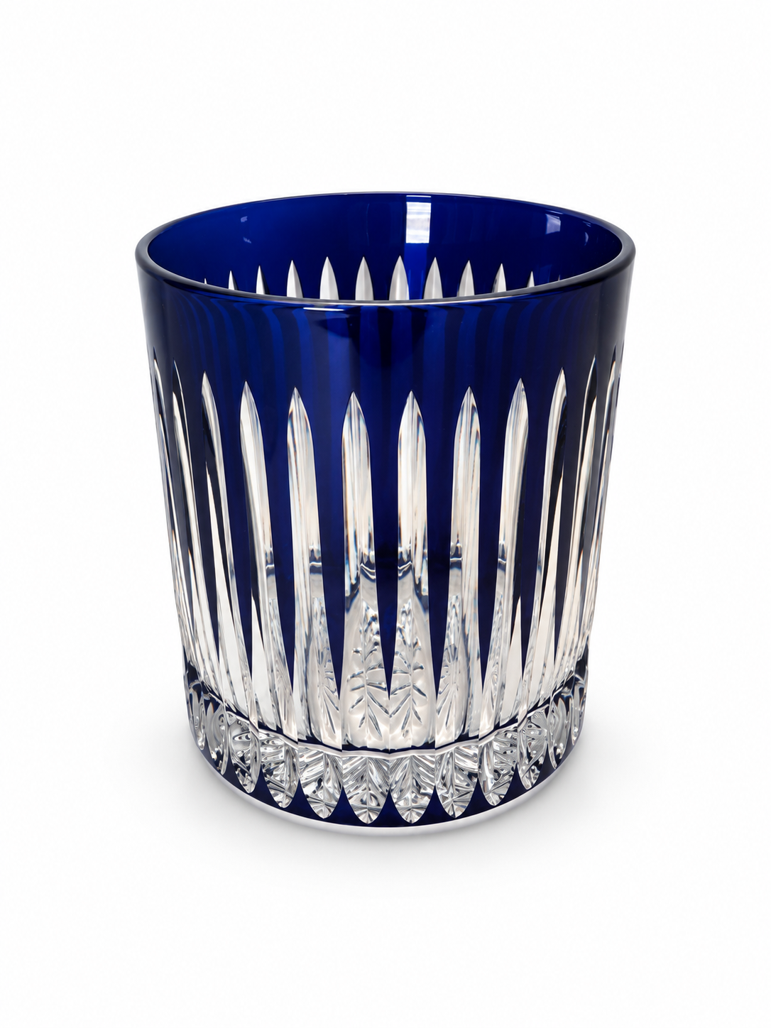 Linia Crystal Tumblers - Set of 2 in Navy