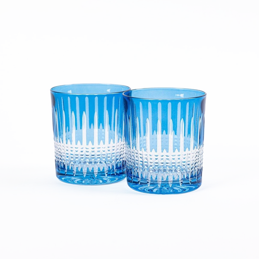 Miecz Crystal Tumblers - Set of 2 czuly blue
