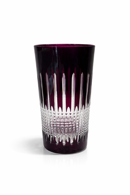 Miecz Crystal Red  Highball Glasses - Set of 2 aubergine
