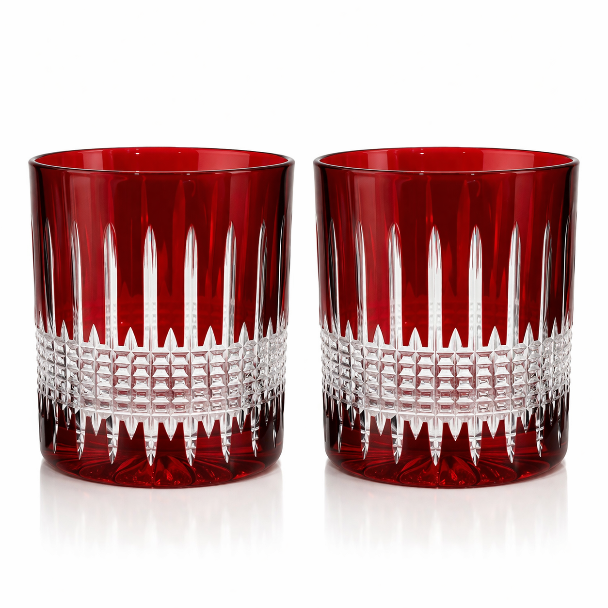 Miecz Crystal Tumblers - Set of 2 Red