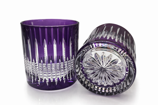 Miecz Crystal Tumblers - Set of 2 Purple