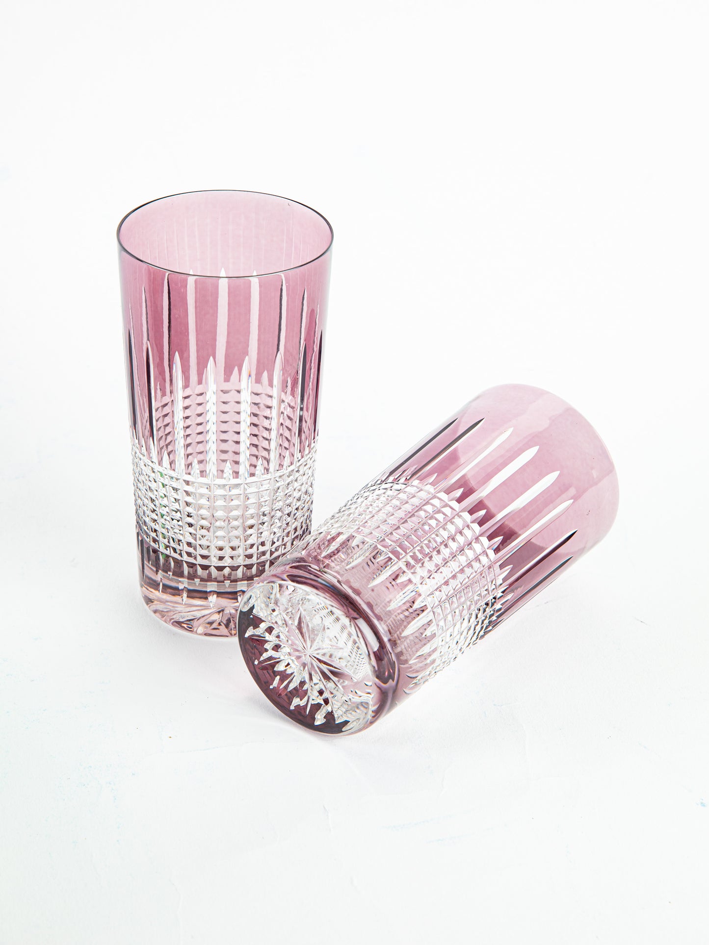 Miecz Crystal Lavender HighBall Glasses- Set of 2